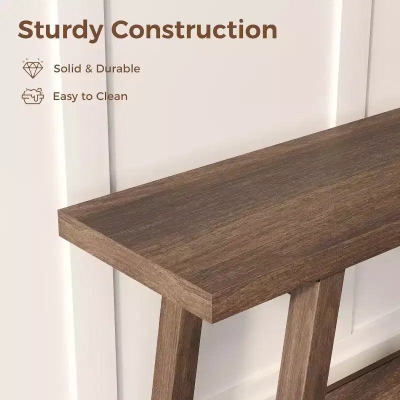 70.9 Extra Long Narrow Console Table Behind Couch, Farmhouse Wooden Sofa Entryway Table, Skinny Accent Storage Organizer for Living Room