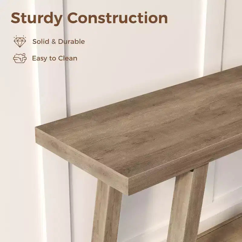 70.9 Extra Long Narrow Console Table Behind Couch, Farmhouse Wooden Sofa Entryway Table, Skinny Accent Storage Organizer for Living Room