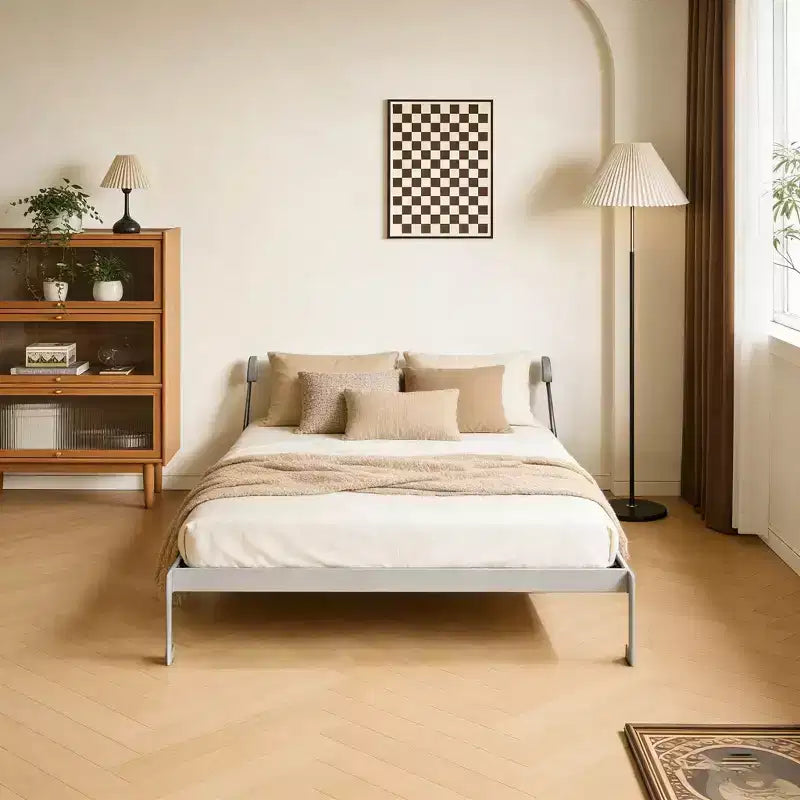 GDFStudio Musa Modern Queen Size Murphy Bed Frame with Wall Hardware Kit