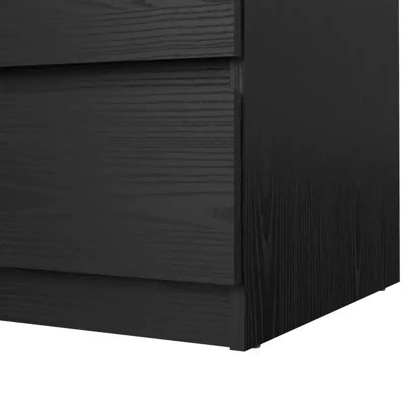 Tvilum, Scottsdale 3 Drawer Chest, Black Woodgrain