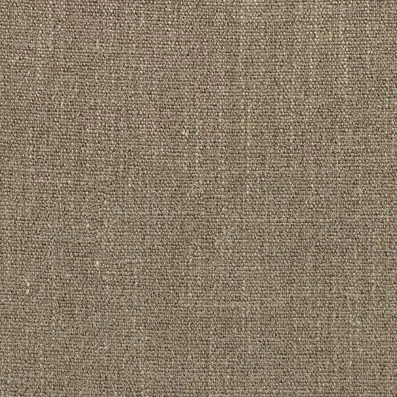 Meridian Furniture Avon Brown Linen Textured Fabric Dining Side Chair, Set of 2