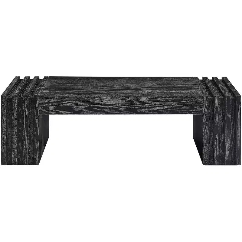 Meridian Furniture Stanton Oak Veneer and Solid Wood Coffee Table
