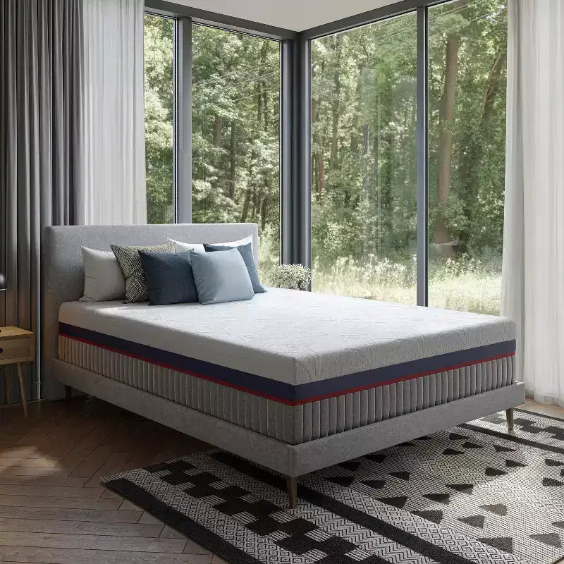 iZone 14 Smart Zone Mattress, Dual-Sided Adjustable, Plush to Firm, Personalized Lumbar Support for Couples, 100-Night Trial