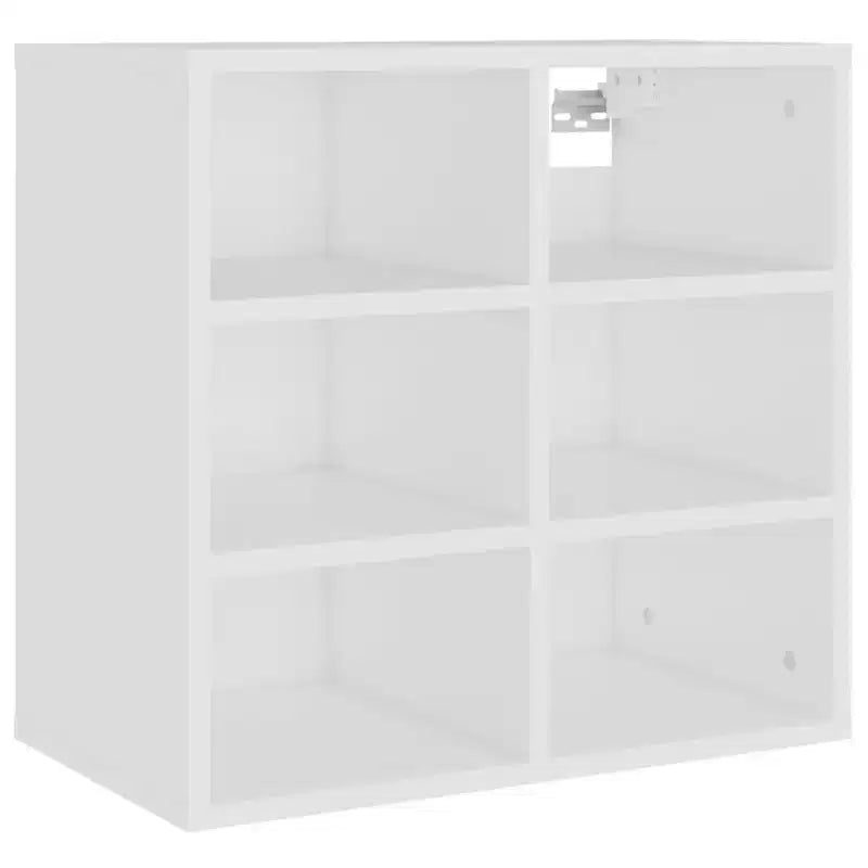 vidaXL Shoe Cabinet Set of 2 White Engineered wood Medium Shoe Cabinet