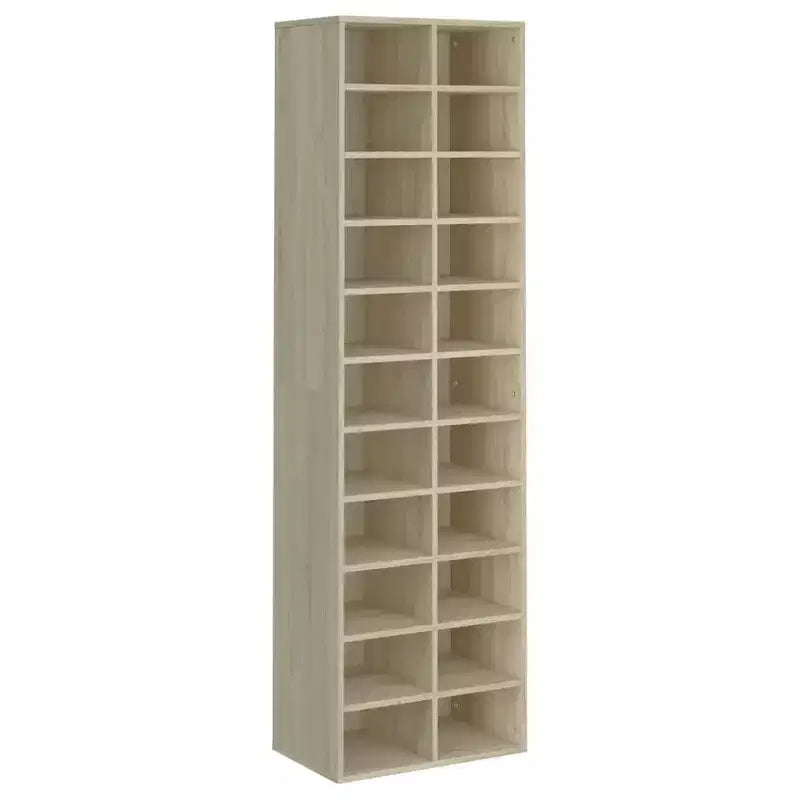 vidaXL Shoe Cabinet Sonoma Oak Engineered Wood Large Shoe Cabinet
