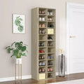 vidaXL Shoe Cabinet Sonoma Oak Engineered Wood Large Shoe Cabinet